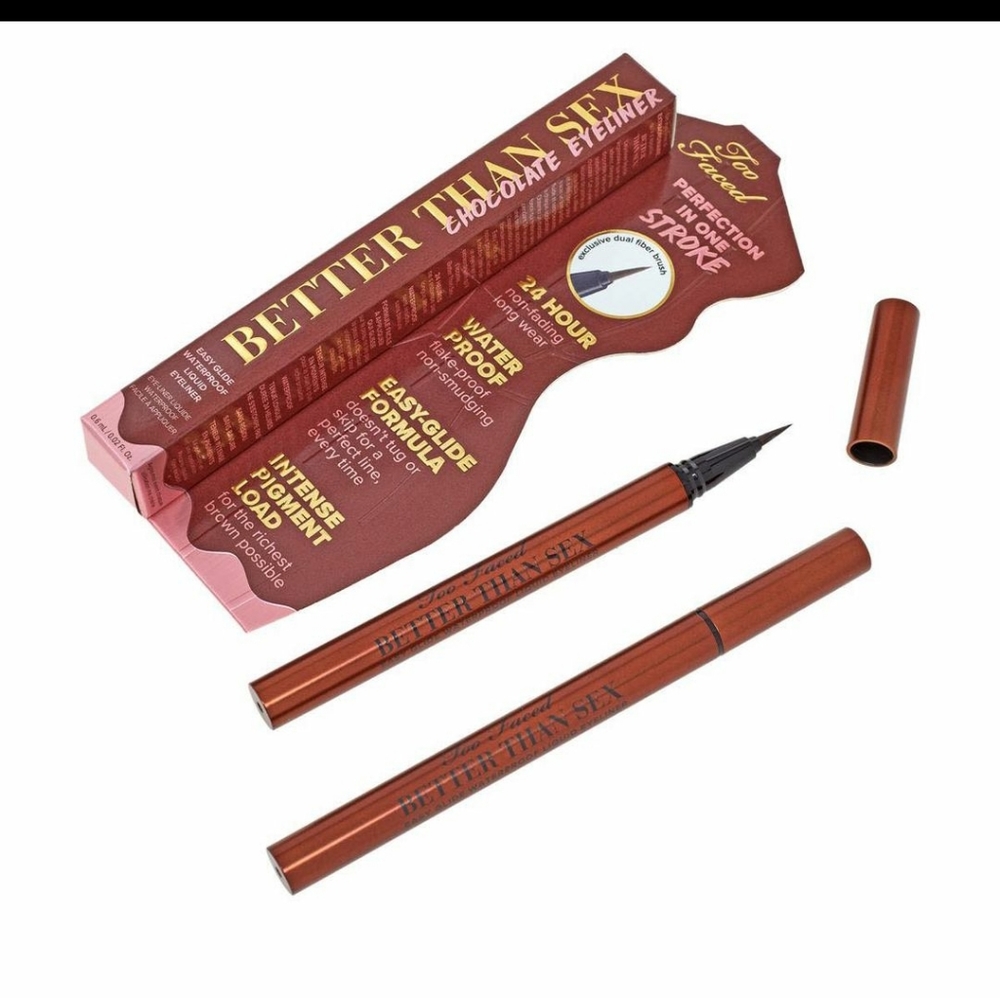 ❇️🧚‍♀️ Too Faced Better Than Sex Chocolate EyeLiner NWT